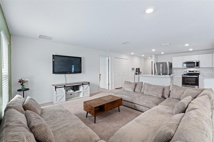 Furnished interior view inside a new home in , Palm Coast (Image 13). Furnished interior view inside a new home in , Palm Coast (Image 13).