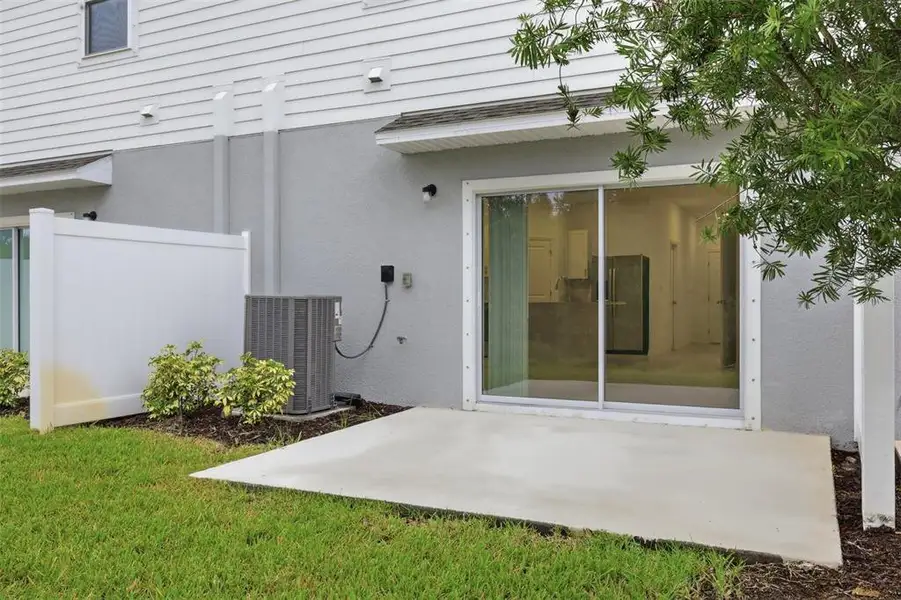 Exterior details and patio area of a home in , Sarasota (Image 3).
