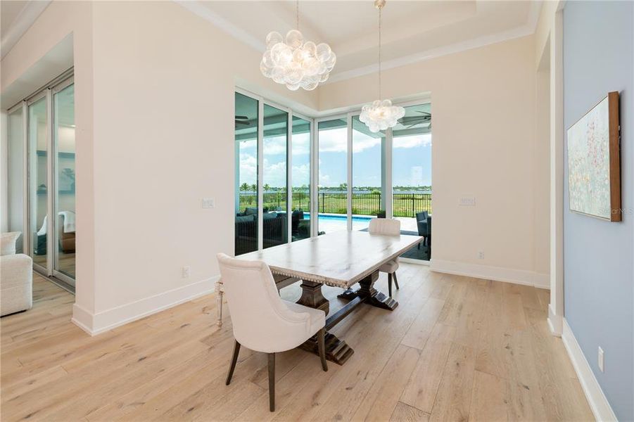 Furnished interior view inside a new home in , Palmetto (Image 8).