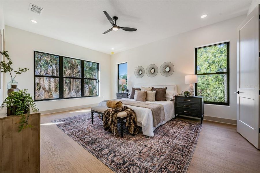 Furnished interior view inside a new home in , Tampa (Image 10).