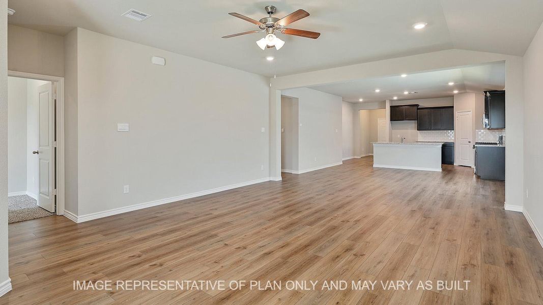 Spacious, unfurnished interior of a new home in Southern Pointe, College Station (Image 16).