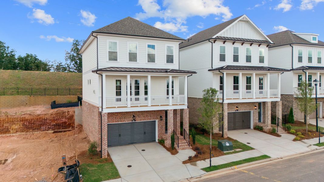 Representative exterior photo of a completed home built from the The Aspen II by The Providence Group in Palisades Single Family, Cumming, GA (Image 19).