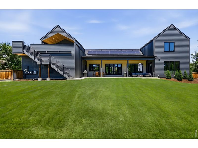 Exterior details and patio area of a home in , Boulder (Image 22). Exterior details and patio area of a home in , Boulder (Image 22).