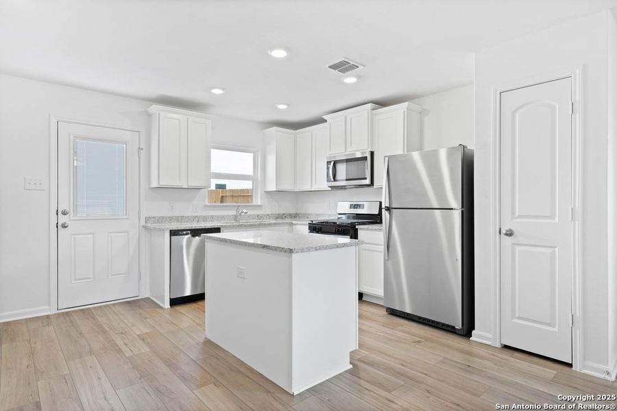 Furnished interior view inside a new home in , San Antonio (Image 4).