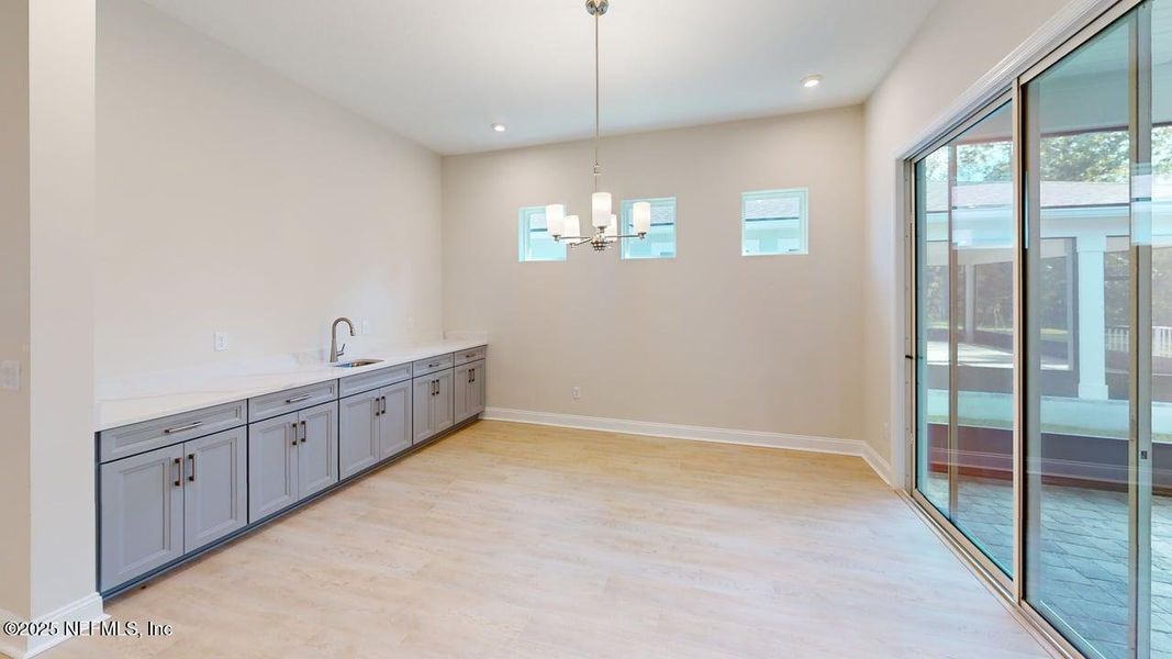 Spacious, unfurnished interior of a new home in RiverTown - WaterSong, St. Johns (Image 9).