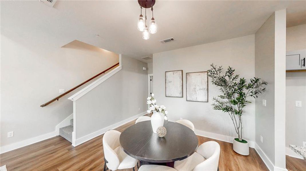 Furnished interior view inside a new home in , Denton (Image 14).