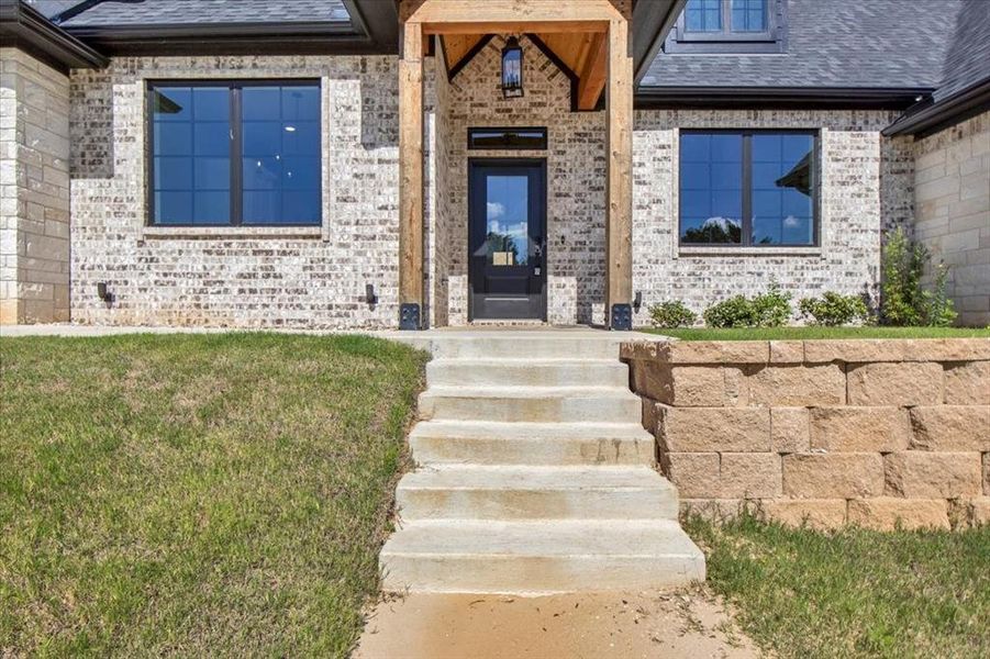 Exterior details and patio area of a home in , Lindale (Image 26). Exterior details and patio area of a home in , Lindale (Image 26).