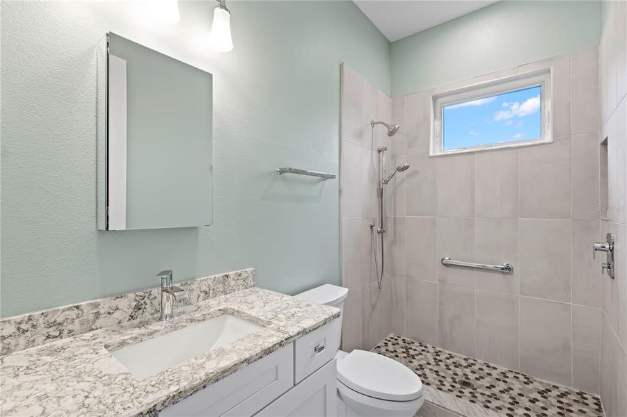 Furnished interior view inside a new home in , Crystal Beach (Image 9).