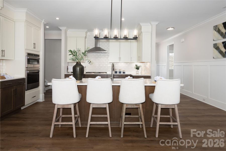 Furnished interior view inside a new home in , Sherrills Ford (Image 14).
