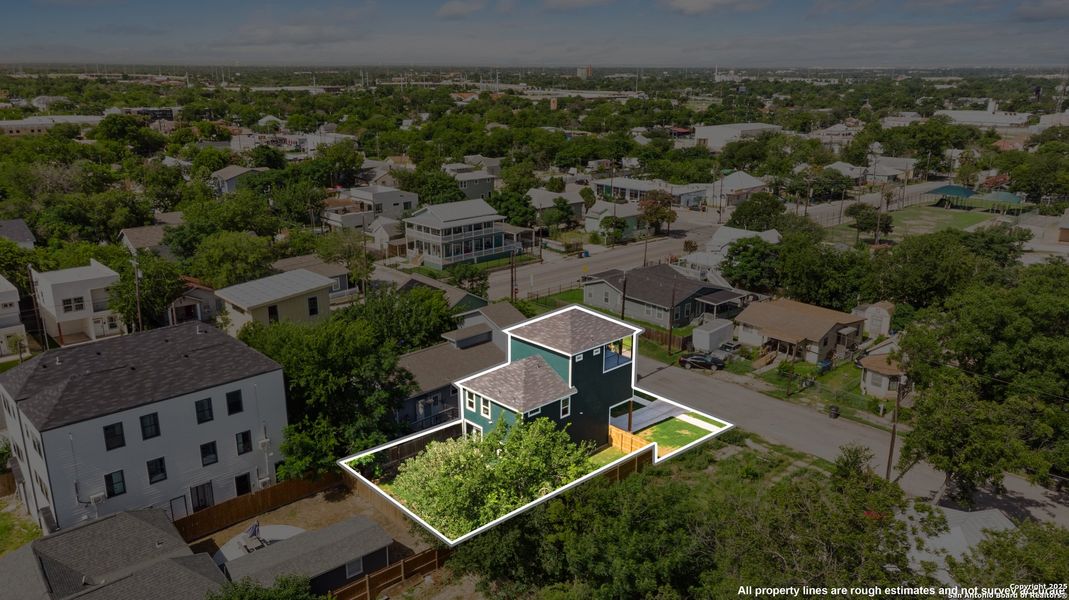 Front exterior of a new home in , San Antonio, TX, highlighting curb appeal (Image 32). Front exterior of a new home in , San Antonio, TX, highlighting curb appeal (Image 32).