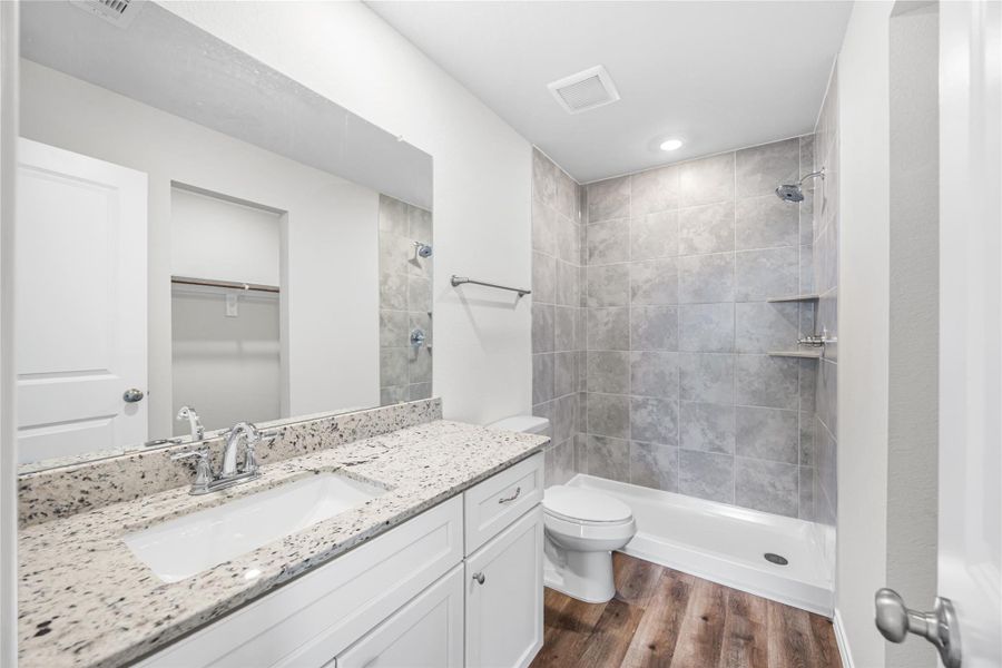 Furnished interior view inside a new home in Hill & Dale Ranch, Splendora (Image 5).