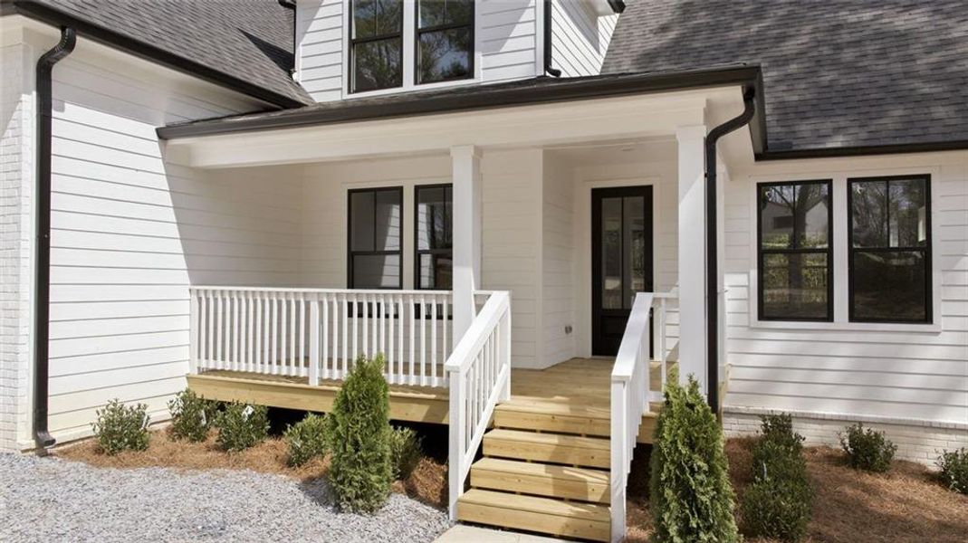 Exterior details and patio area of a home in , Lula (Image 23). Exterior details and patio area of a home in , Lula (Image 23).