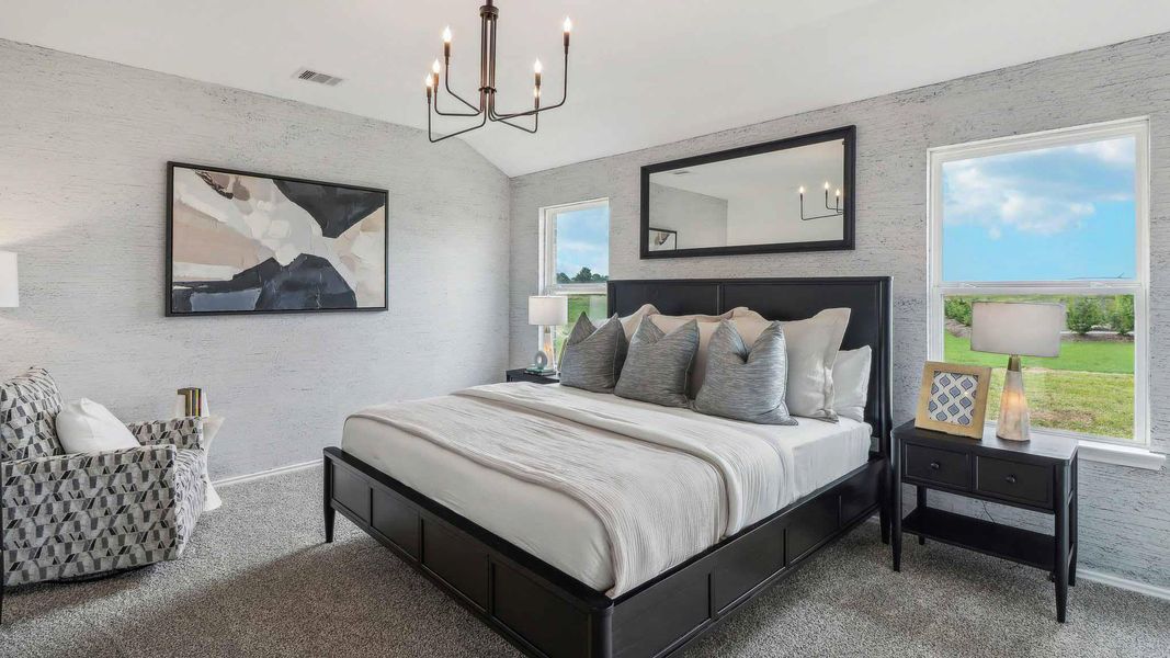 Furnished interior view inside a new home in Cypress Green, Hockley (Image 11).