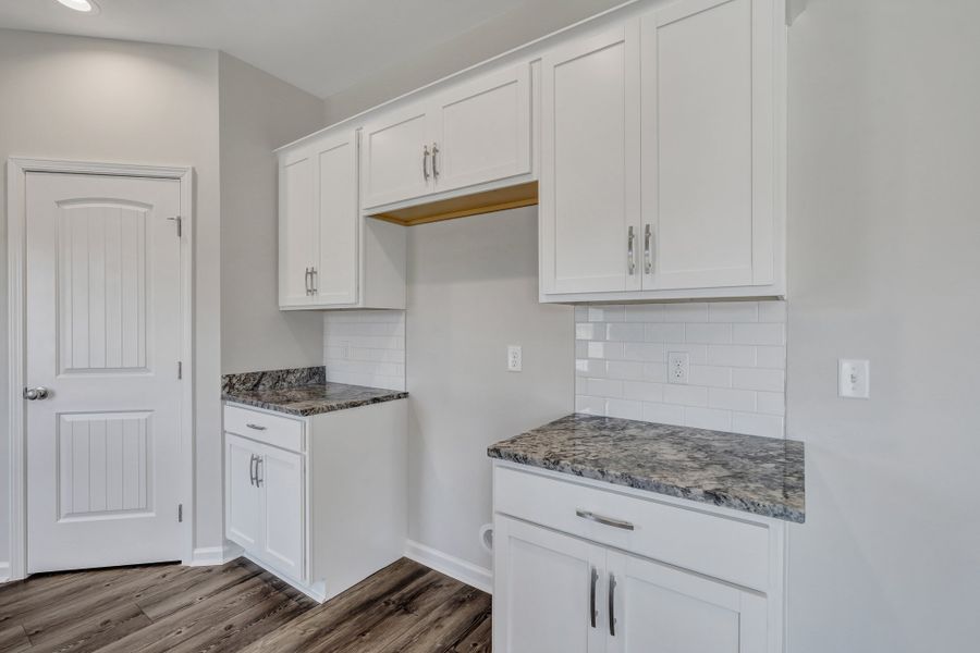 Representative furnished interior of a home built from the The Cypress by Smith Family Homes in Heritage at New Riverside, Bluffton (Image 8).