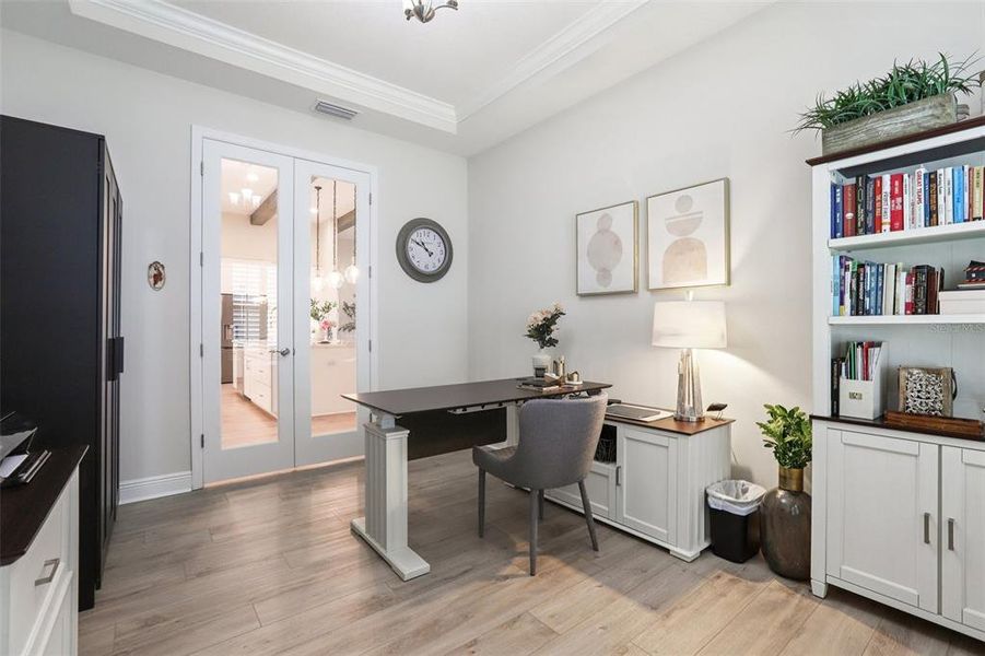 Furnished interior view inside a new home in , San Antonio (Image 36).