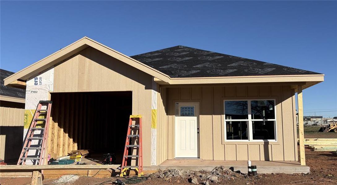 In-progress construction of a new home in , Abilene, TX (Image 2). In-progress construction of a new home in , Abilene, TX (Image 2).