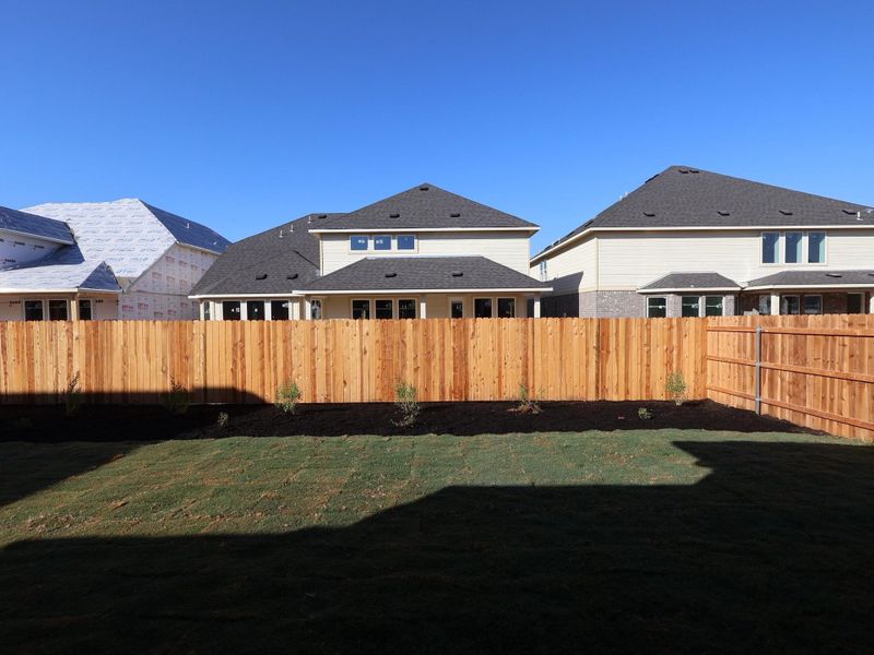 Exterior details and patio area of a home in Barksdale, Leander (Image 18). Exterior details and patio area of a home in Barksdale, Leander (Image 18).