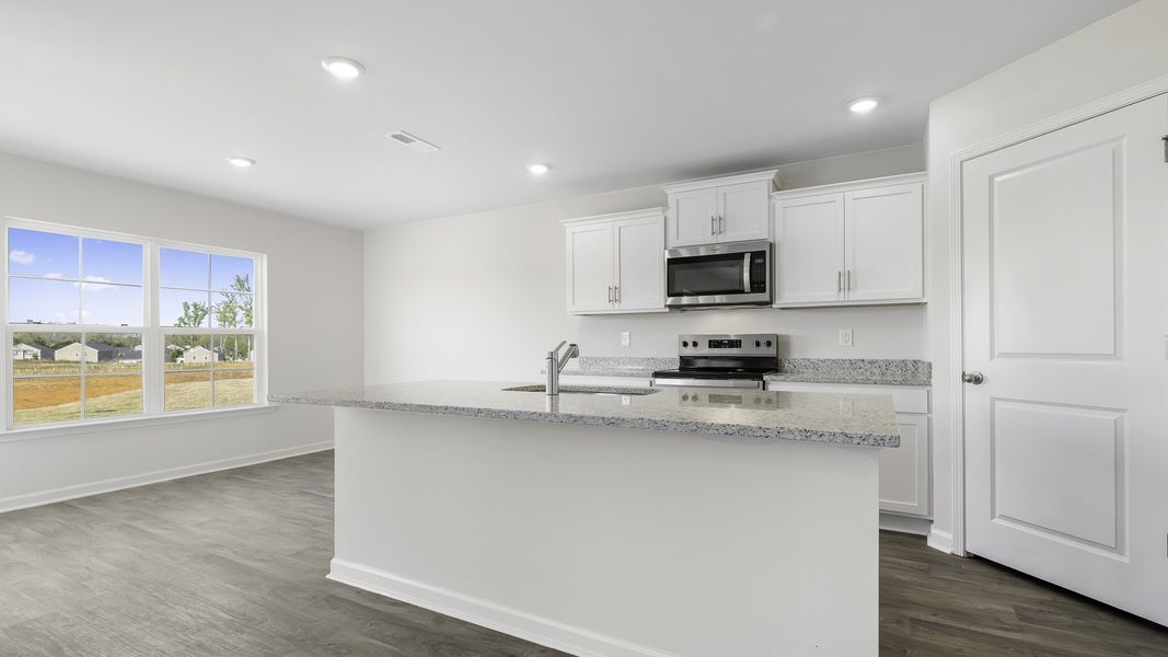 Furnished interior view inside a new home in Chandler Pointe, Rural Hall (Image 4).