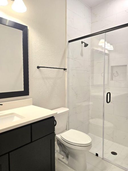 Furnished interior view inside a new home in The Meadows at Imperial Oaks, Conroe (Image 5).