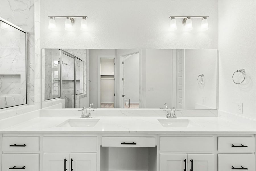 Furnished interior view inside a new home in University Heights, Round Rock (Image 11).