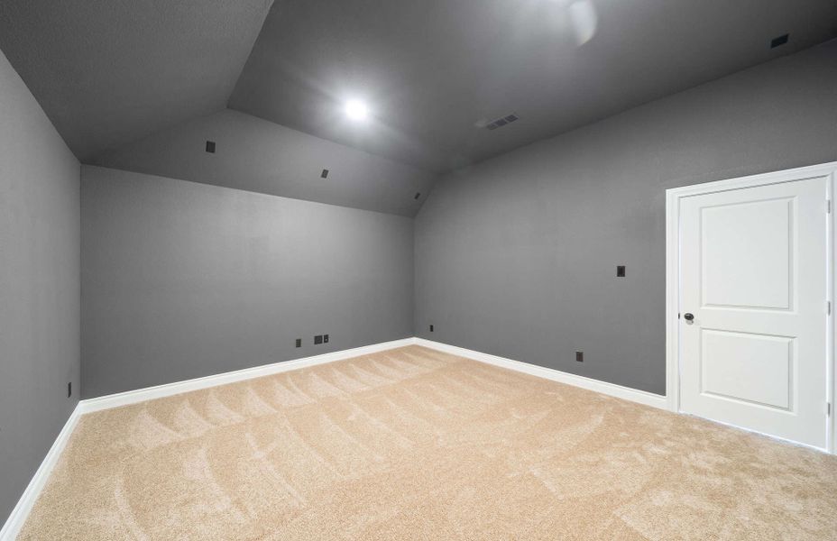 Representative unfurnished interior of a home built from the 3054 by Ravenna Homes in The Highlands 55′, Porter (Image 41). Representative unfurnished interior of a home built from the 3054 by Ravenna Homes in The Highlands 55′, Porter (Image 41).