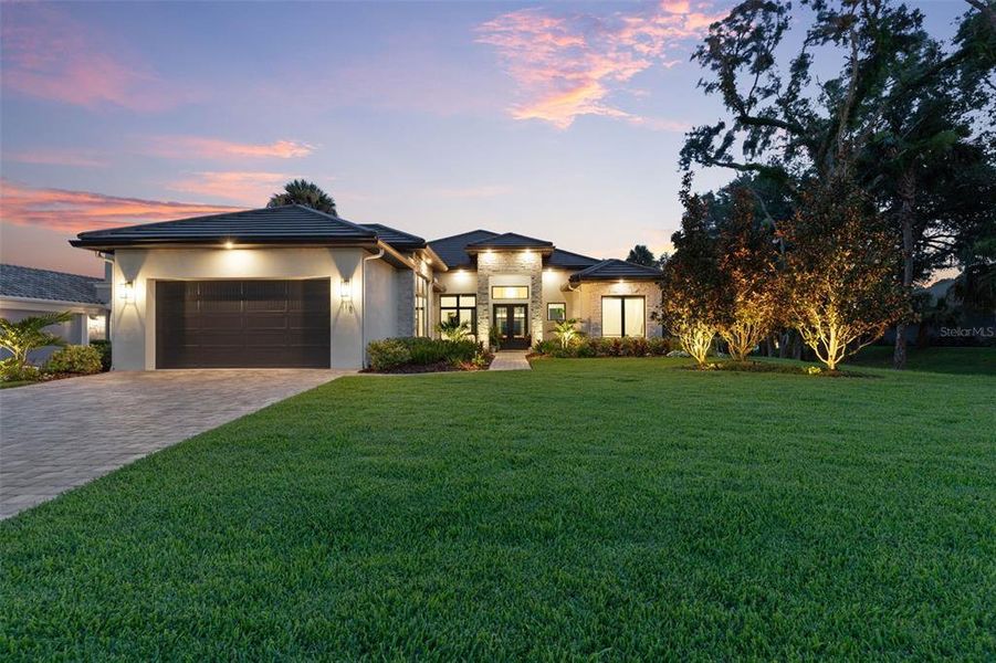 Front exterior of a new home in , Flagler Beach, FL, highlighting curb appeal (Image 22). Front exterior of a new home in , Flagler Beach, FL, highlighting curb appeal (Image 22).