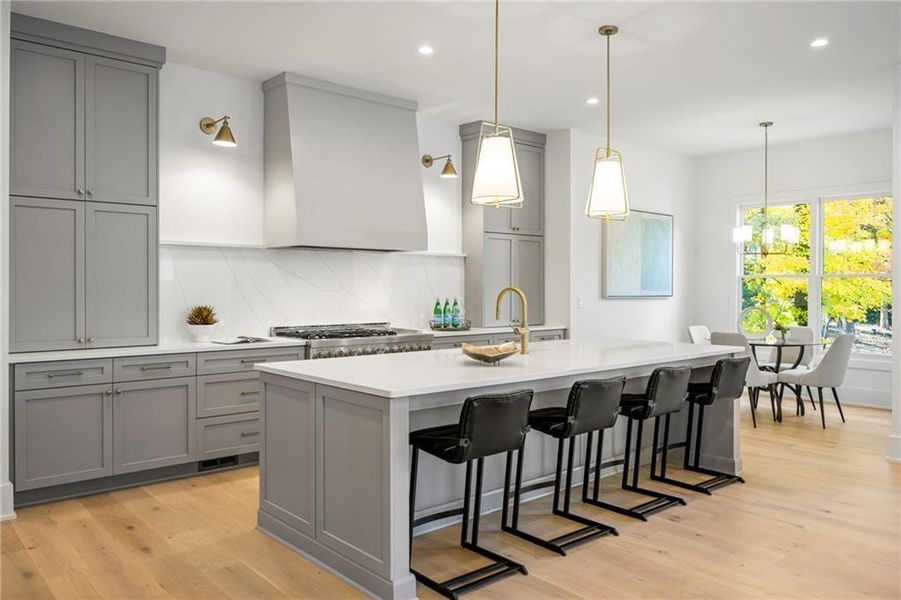 Furnished interior view inside a new home in , Chamblee (Image 8).