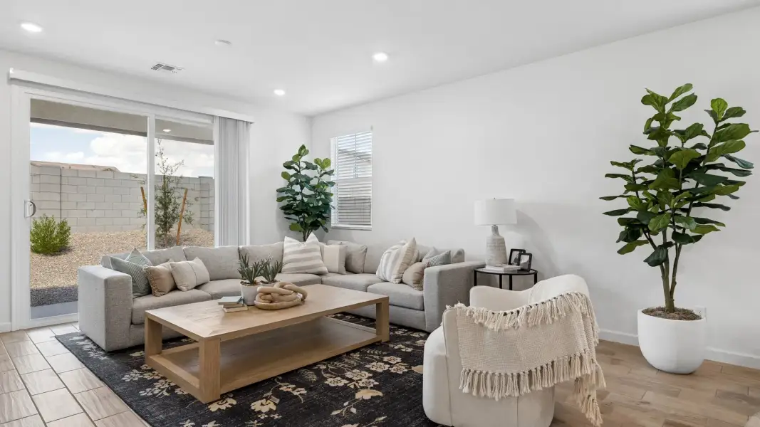 Furnished interior view inside a new home in Westpark, Buckeye (Image 10).