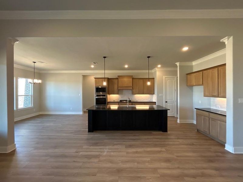 Furnished interior view inside a new home in Creekview Addition, Van Alstyne (Image 4).