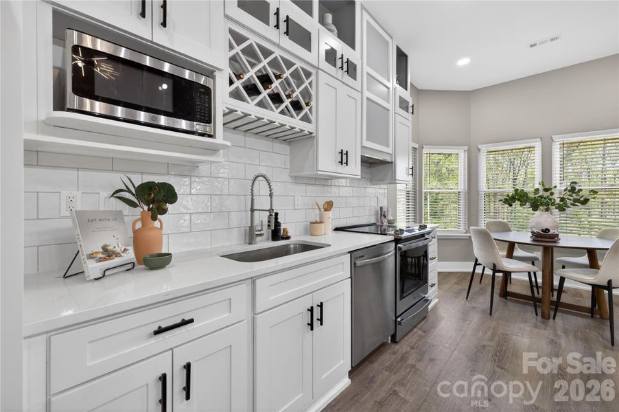 Furnished interior view inside a new home in , Bessemer City (Image 14).