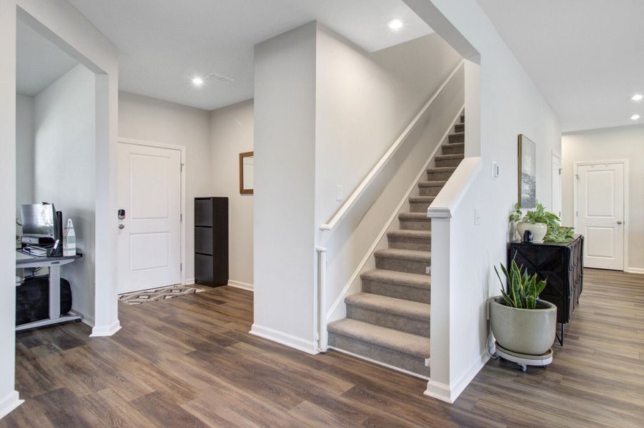 Furnished interior view inside a new home in Sanctuary Cove at Cane Bay, Summerville (Image 11).