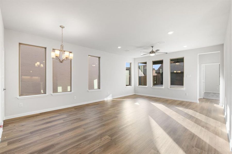 Windows everywhere you look flood this dream home with natural light!