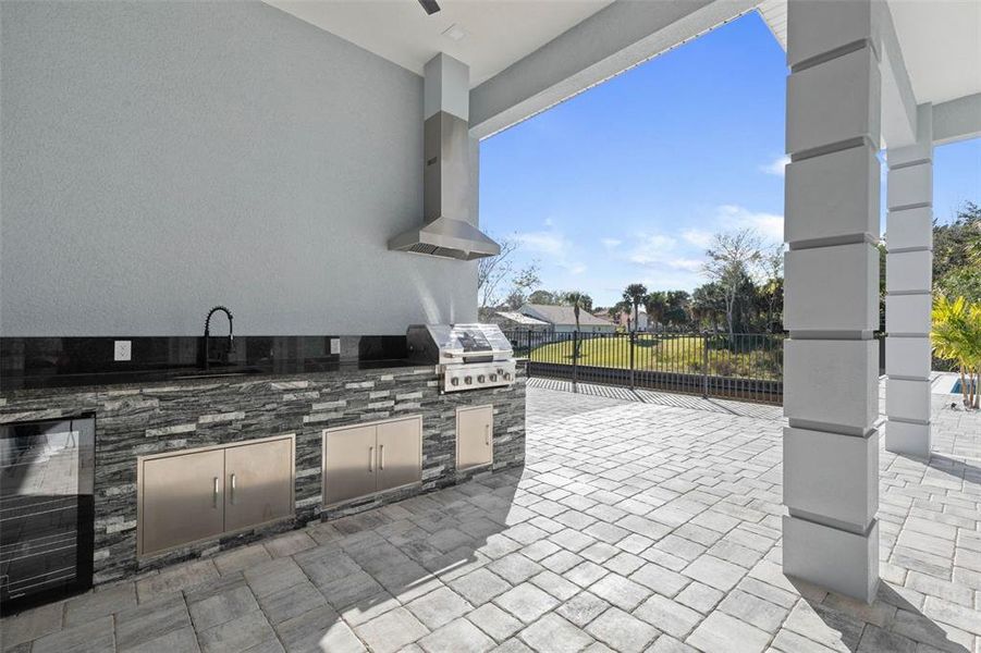 Exterior details and patio area of a home in , Palm Coast (Image 40). Exterior details and patio area of a home in , Palm Coast (Image 40).