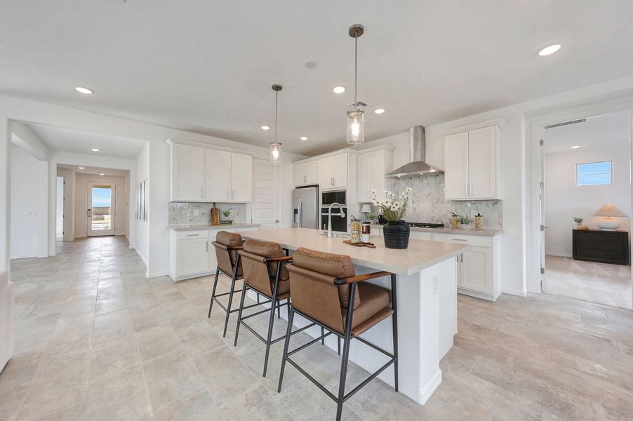 Representative furnished interior of a home built from the Mercury by Mattamy Homes in Las Ventanas, Goodyear (Image 8). Representative furnished interior of a home built from the Mercury by Mattamy Homes in Las Ventanas, Goodyear (Image 8).