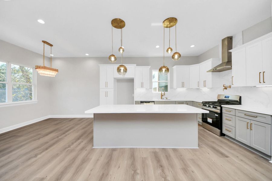 Furnished interior view inside a new home in , Houston (Image 14).
