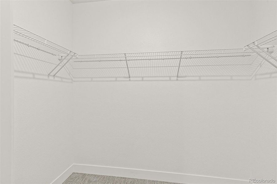 2D floor plan layout of this home in Painted Prairie, Aurora, CO (Image 3).