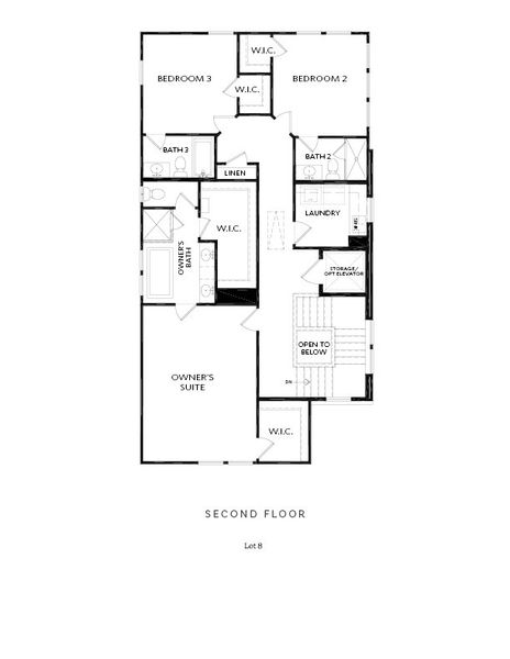 Second Floor - Lot 8