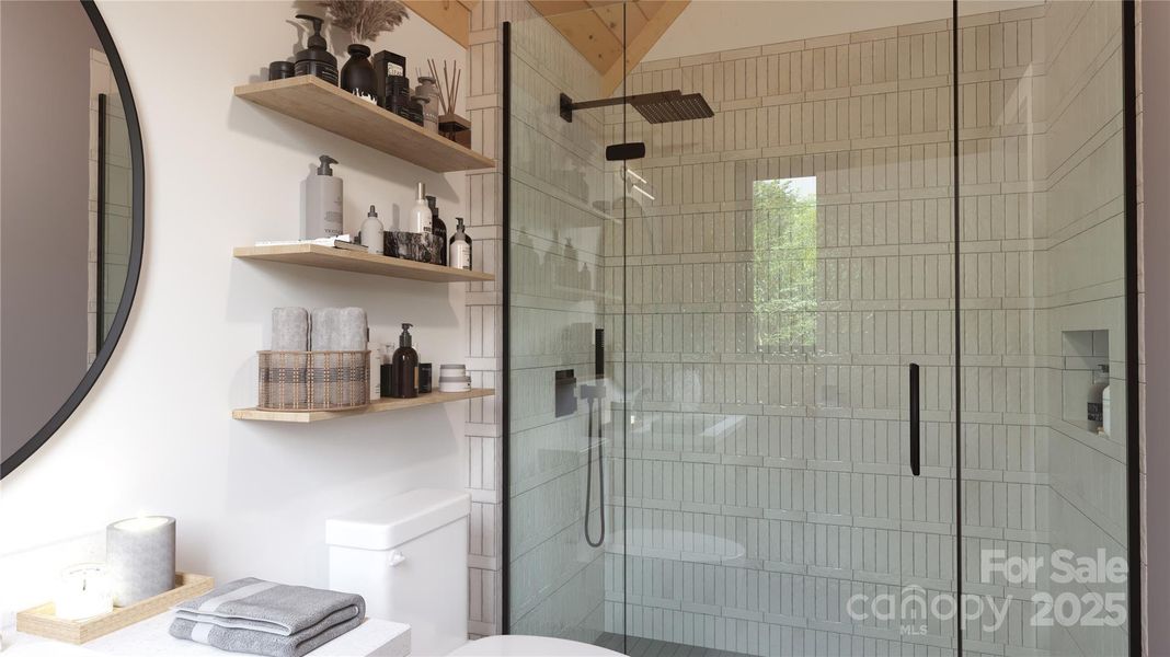 Furnished interior view inside a new home in , Connelly Springs (Image 10).