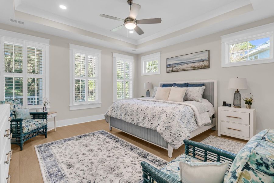 Furnished interior view inside a new home in Overlook at Copahee Sound, Awendaw (Image 12). Furnished interior view inside a new home in Overlook at Copahee Sound, Awendaw (Image 12).
