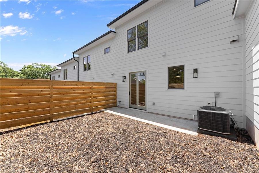 Exterior details and patio area of a home in , Gainesville (Image 3).