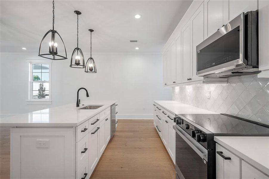 Furnished interior view inside a new home in , Tampa (Image 13). Furnished interior view inside a new home in , Tampa (Image 13).