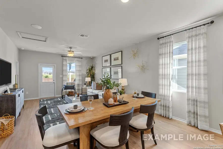Furnished interior view inside a new home in Applewhite Meadows, San Antonio (Image 12).