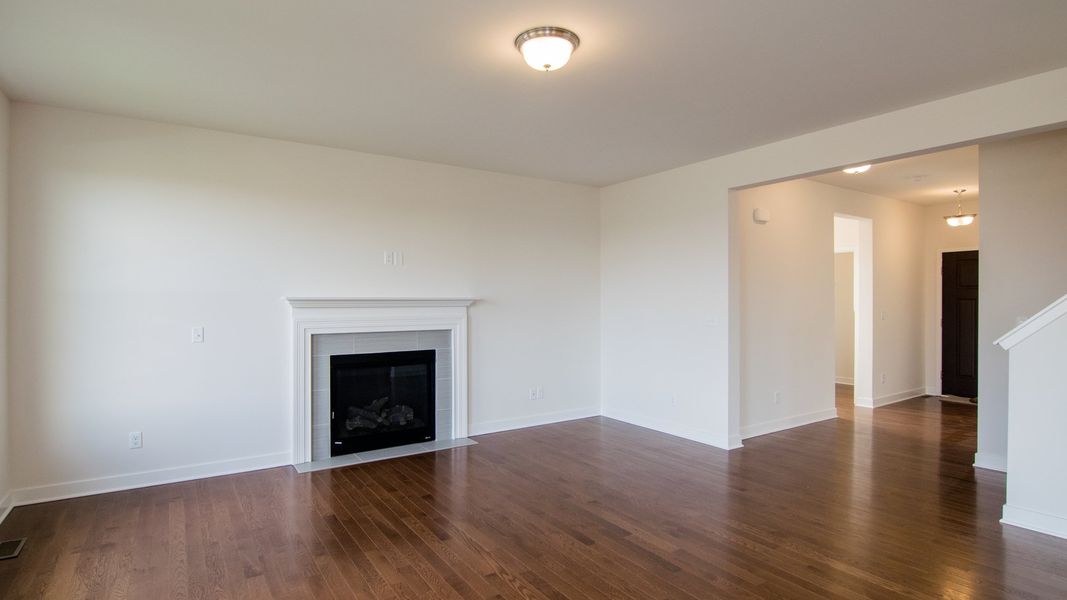 Representative unfurnished interior of a home built from the The Hartland by Norfolk Homes in Coronado Estates, Jackson (Image 53).