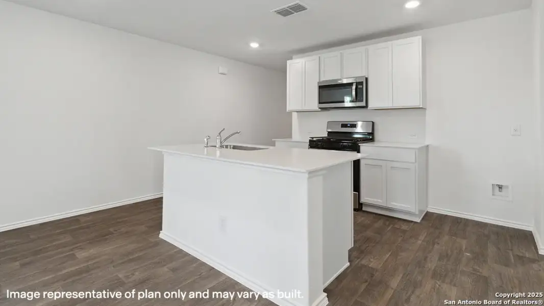 Furnished interior view inside a new home in Applewood, San Antonio (Image 8).