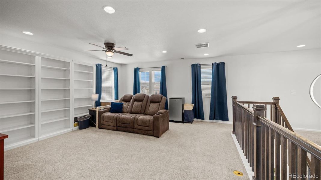 Furnished interior view inside a new home in Banning Lewis Ranch, Colorado Springs (Image 18).
