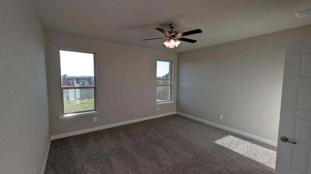 Spacious, unfurnished interior of a new home in Bella Vista, Granbury (Image 14). Spacious, unfurnished interior of a new home in Bella Vista, Granbury (Image 14).
