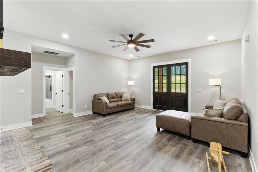 Furnished interior view inside a new home in , Adairsville (Image 14).