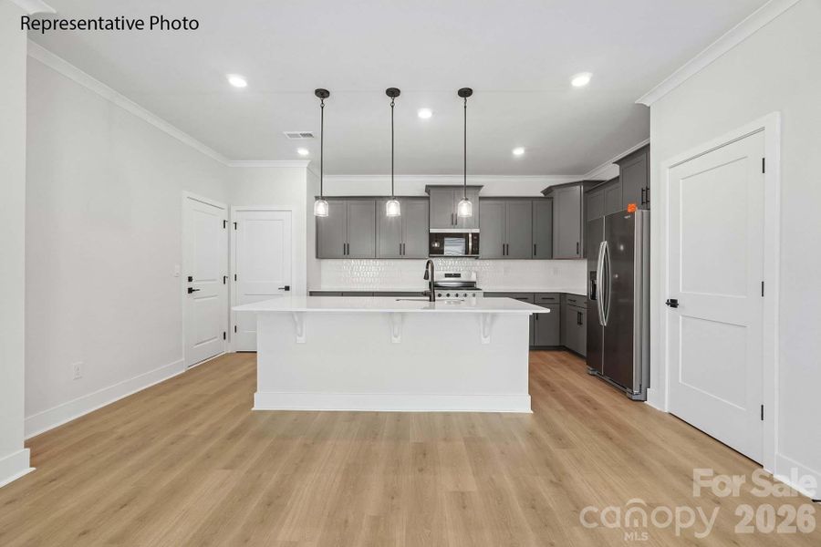 Furnished interior view inside a new home in Oak Grove Hill, Huntersville (Image 3).