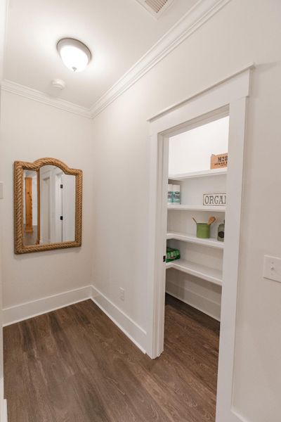 Representative unfurnished interior of a home built from the McKinley by Bill Clark Homes in The Sanctuary at Sunset Beach, Sunset Beach (Image 22). Representative unfurnished interior of a home built from the McKinley by Bill Clark Homes in The Sanctuary at Sunset Beach, Sunset Beach (Image 22).
