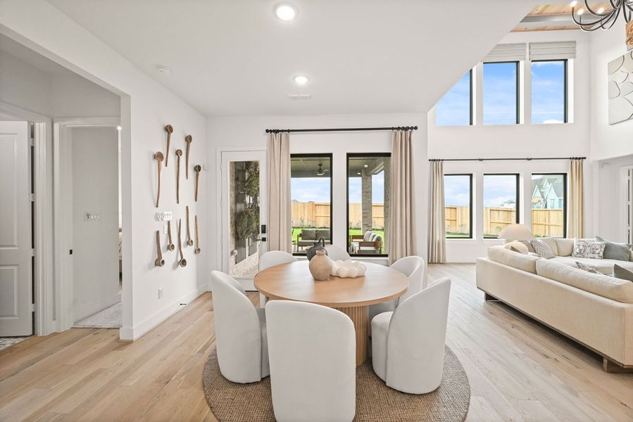 Furnished interior view inside a new home in Jubilee 45', 50', 70', Hockley (Image 31). Furnished interior view inside a new home in Jubilee 45', 50', 70', Hockley (Image 31).